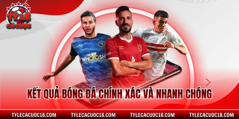 Kết quả bóng đá chính xác và nhanh chóng